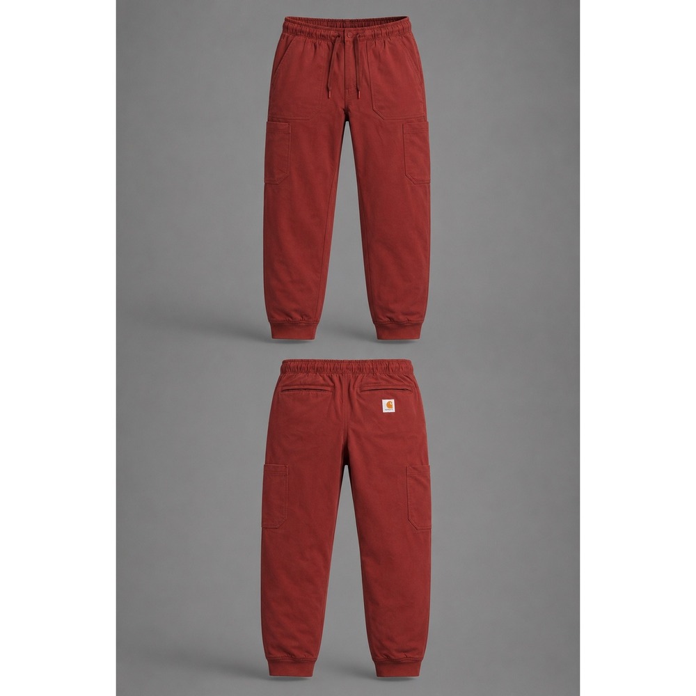 Carhartt Liberty‎ C56310 Force Scrub Jogger Pants Red Mens Small Regular